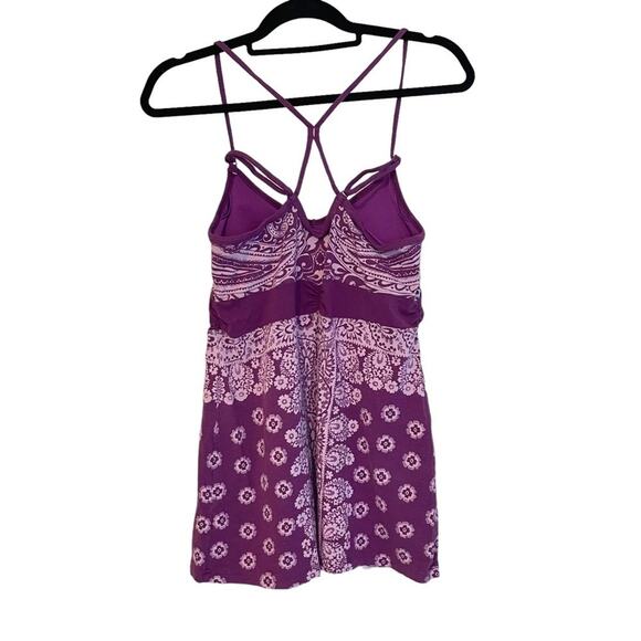 Athleta‎ Purple White Active Tank Top Small - Picture 2 of 7